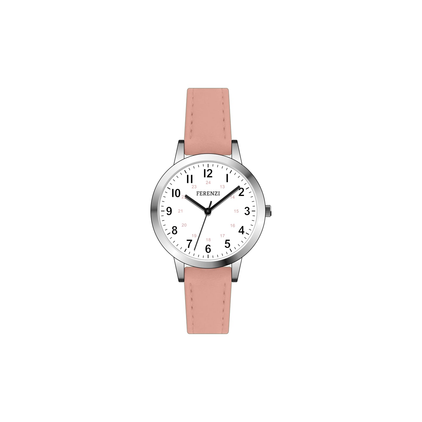 Feminine Analog Watch Easy Reader | Ferenzi FZ23102