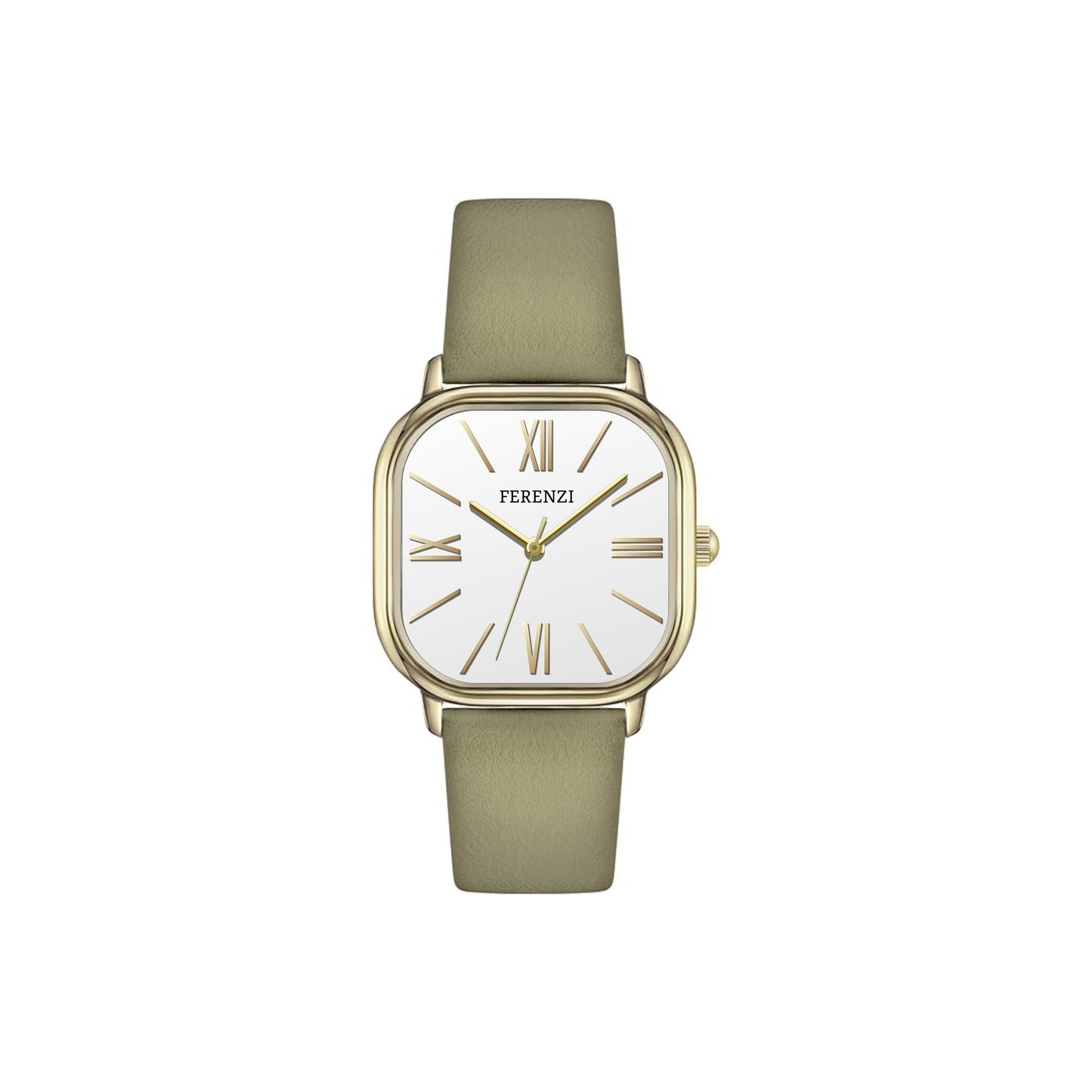 Feminine Analog Watch Easy Reader | Ferenzi FZ24101