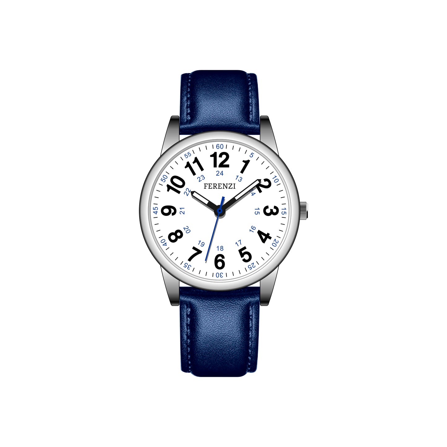 Feminine Analog Watch Easy Reader | Ferenzi FZ23201