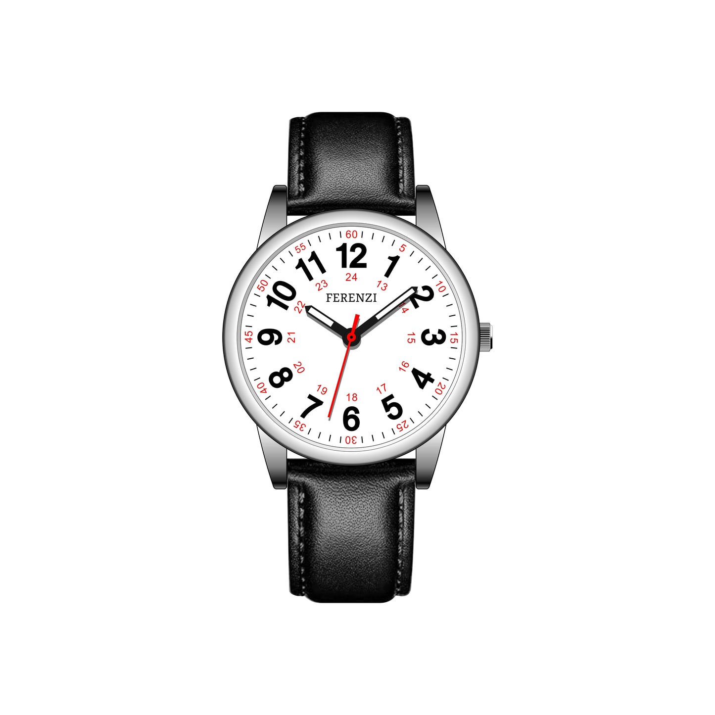 Feminine Analog Watch Easy Reader | Ferenzi FZ23202