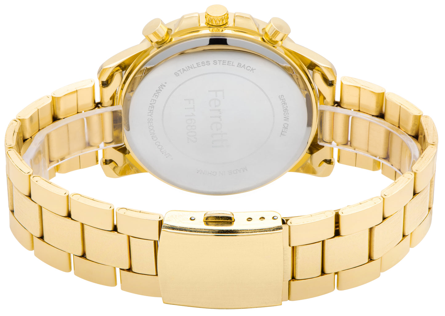 Classy Analog Watch Chronograph Design | Ferretti FT16802