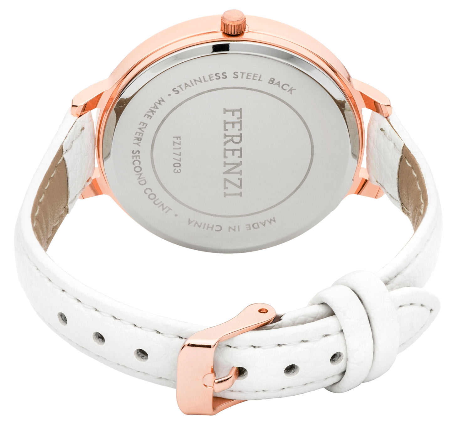 Feminine Analog Watch Easy Reader | Ferenzi FZ17703