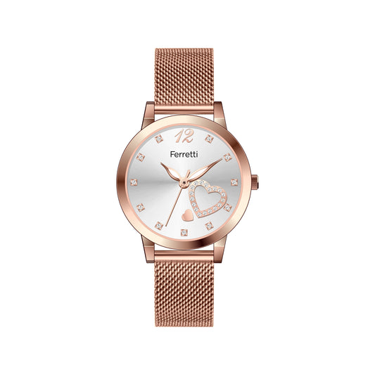 Minimalist Stainless Steel Womens Watch FT18501