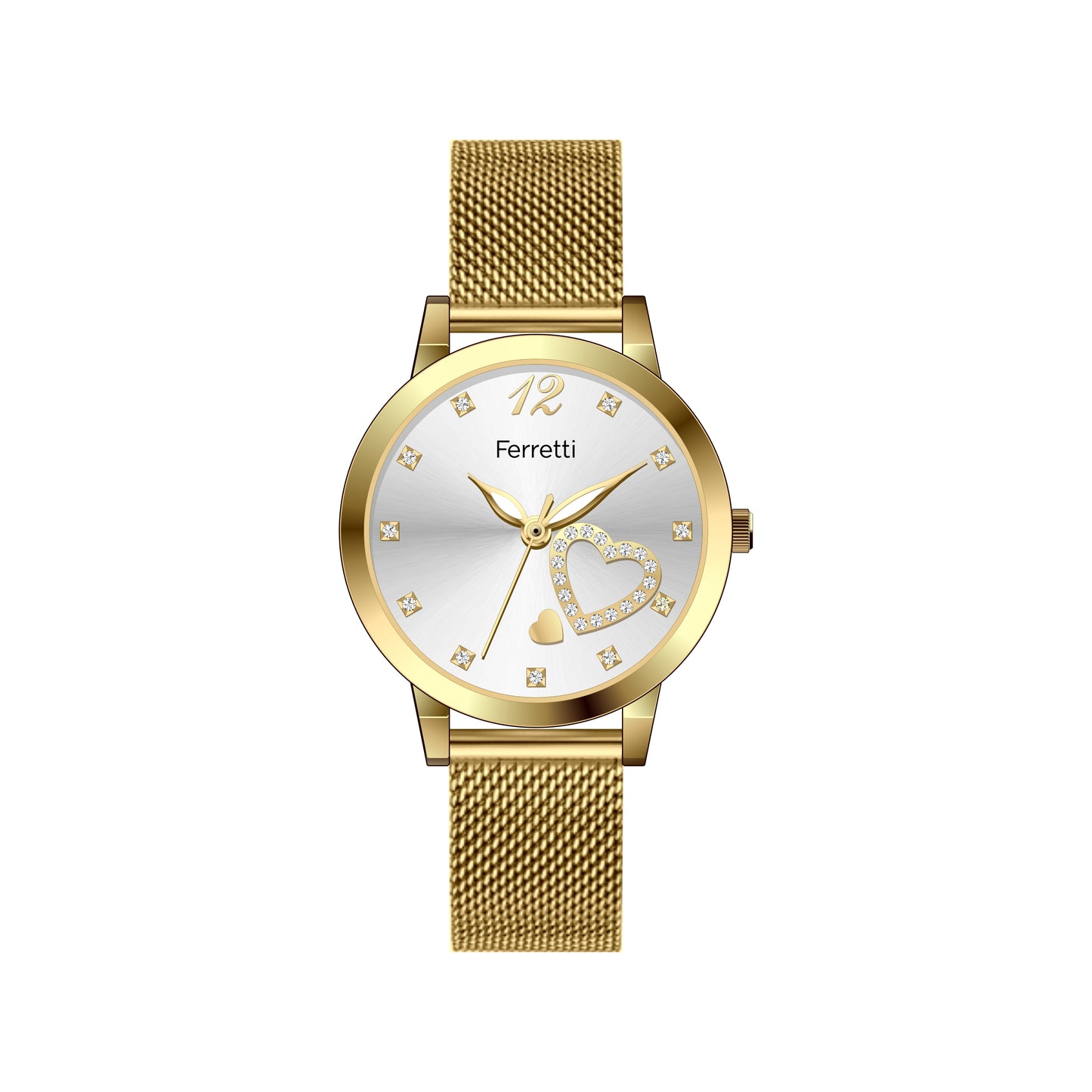 Minimalist Stainless Steel Womens Watch FT18502