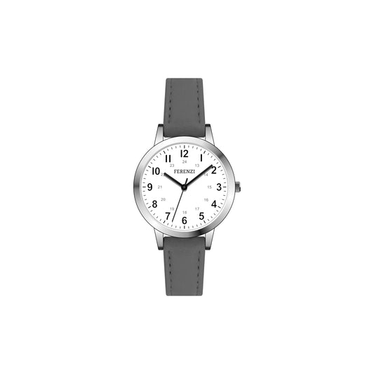 Feminine Analog Watch Easy Reader | Ferenzi FZ23101