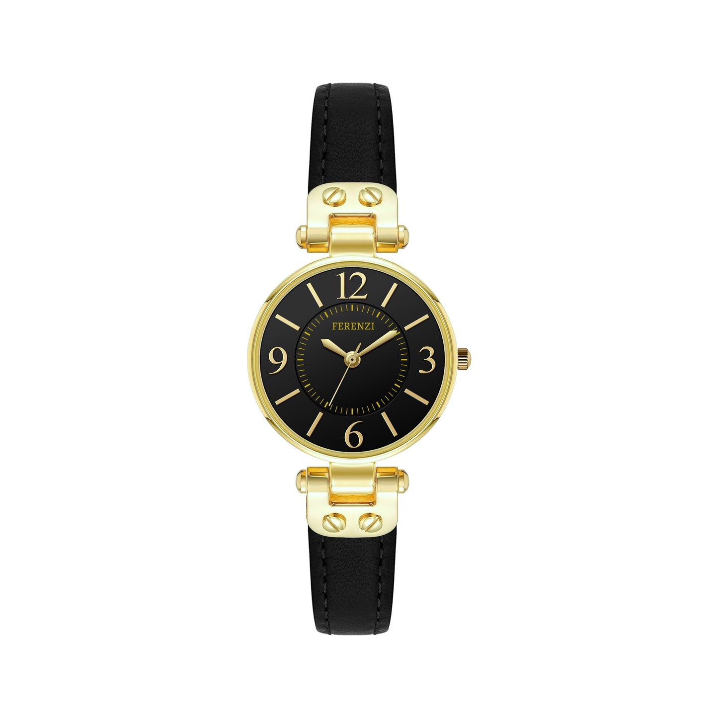 Feminine Analog Watch Easy Reader | Ferenzi FZ24001