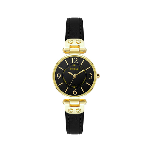 Feminine Analog Watch Easy Reader | Ferenzi FZ24001