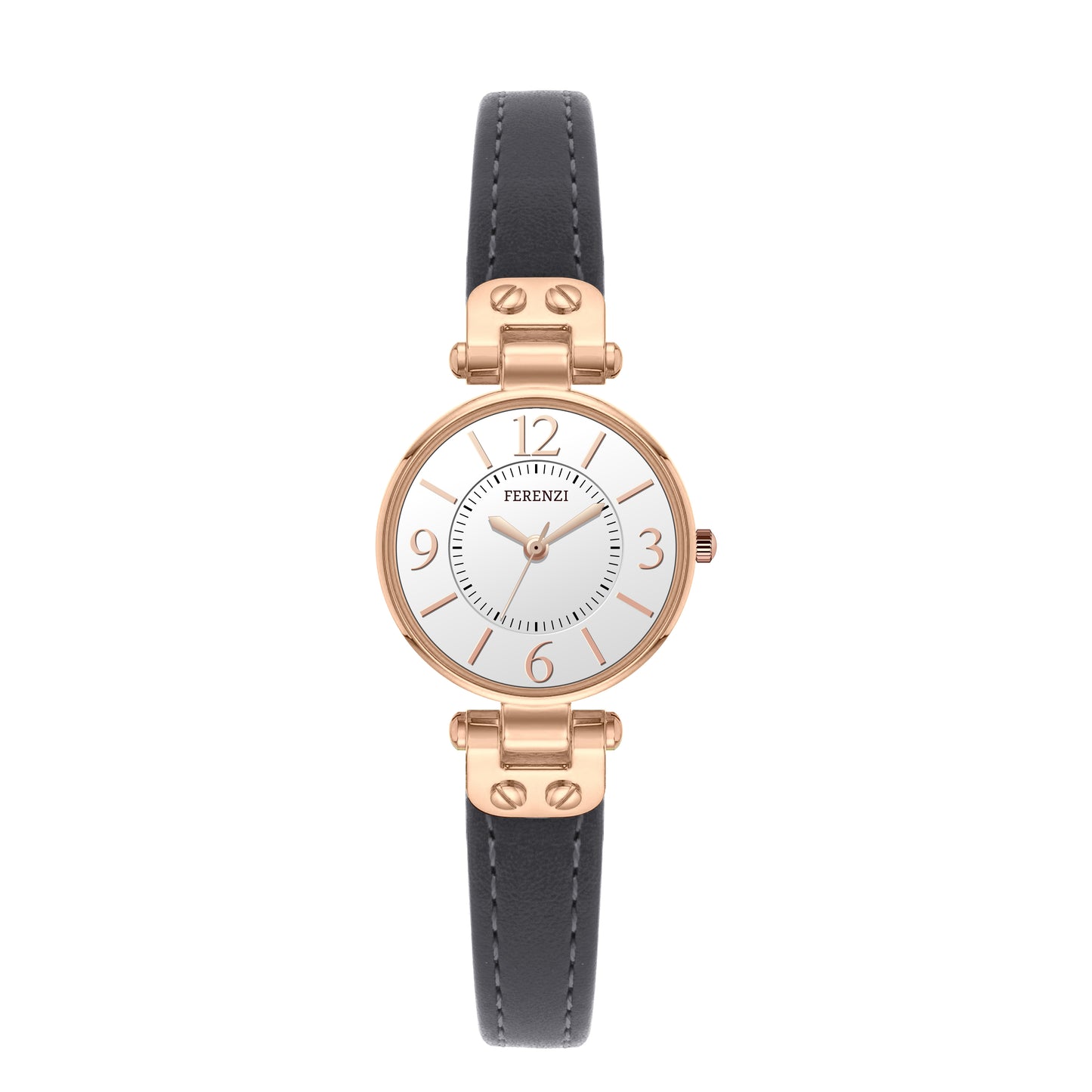 Feminine Analog Watch Easy Reader | Ferenzi FZ24004