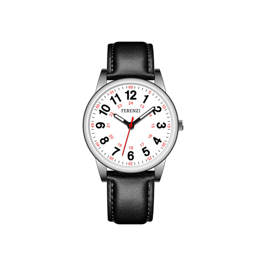 Feminine Analog Watch Easy Reader | Ferenzi FZ23202