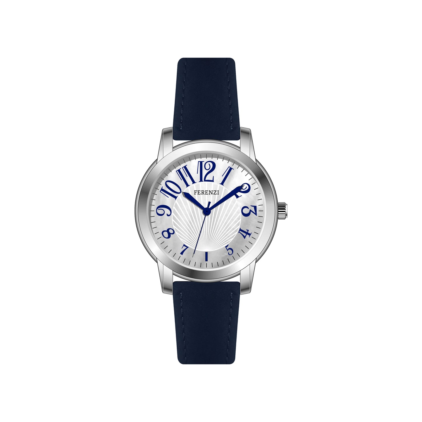 Feminine Analog Watch Easy Reader | Ferenzi FZ23703