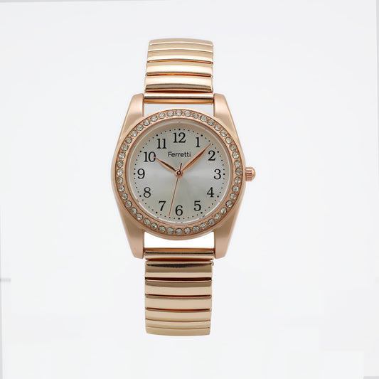 Minimalist Stainless Steel Womens Watch FT18801