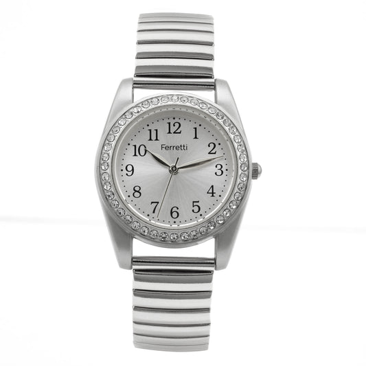 Minimalist Stainless Steel Womens Watch FT18802