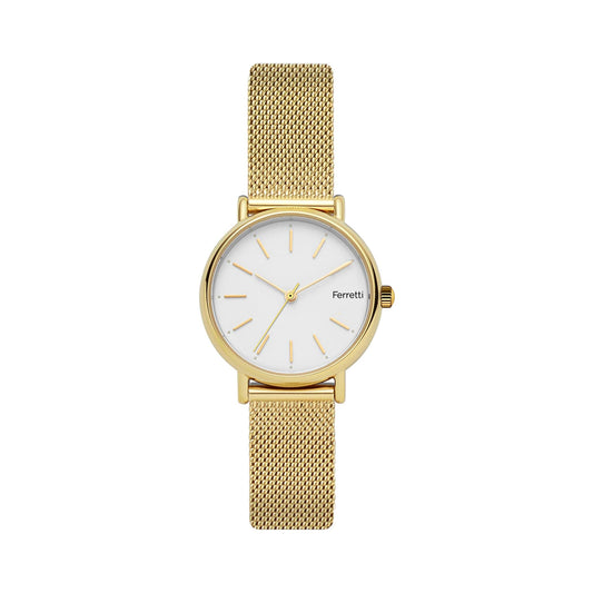Minimalist Stainless Steel Womens Watch FT18902
