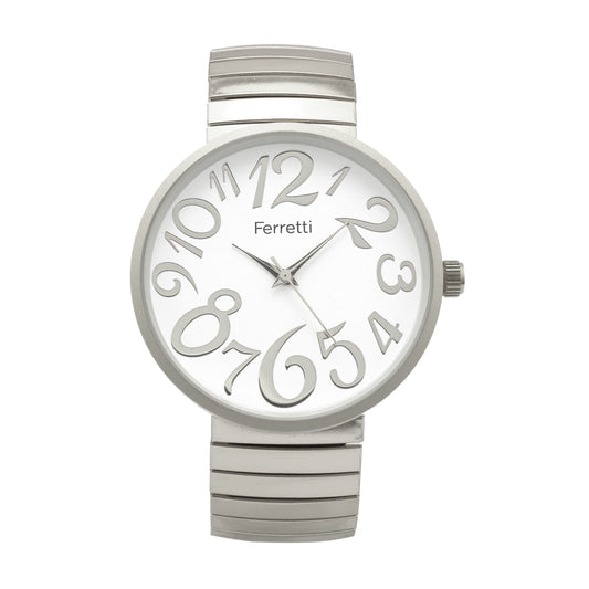 Minimalist Stainless Steel Womens Watch FT20002