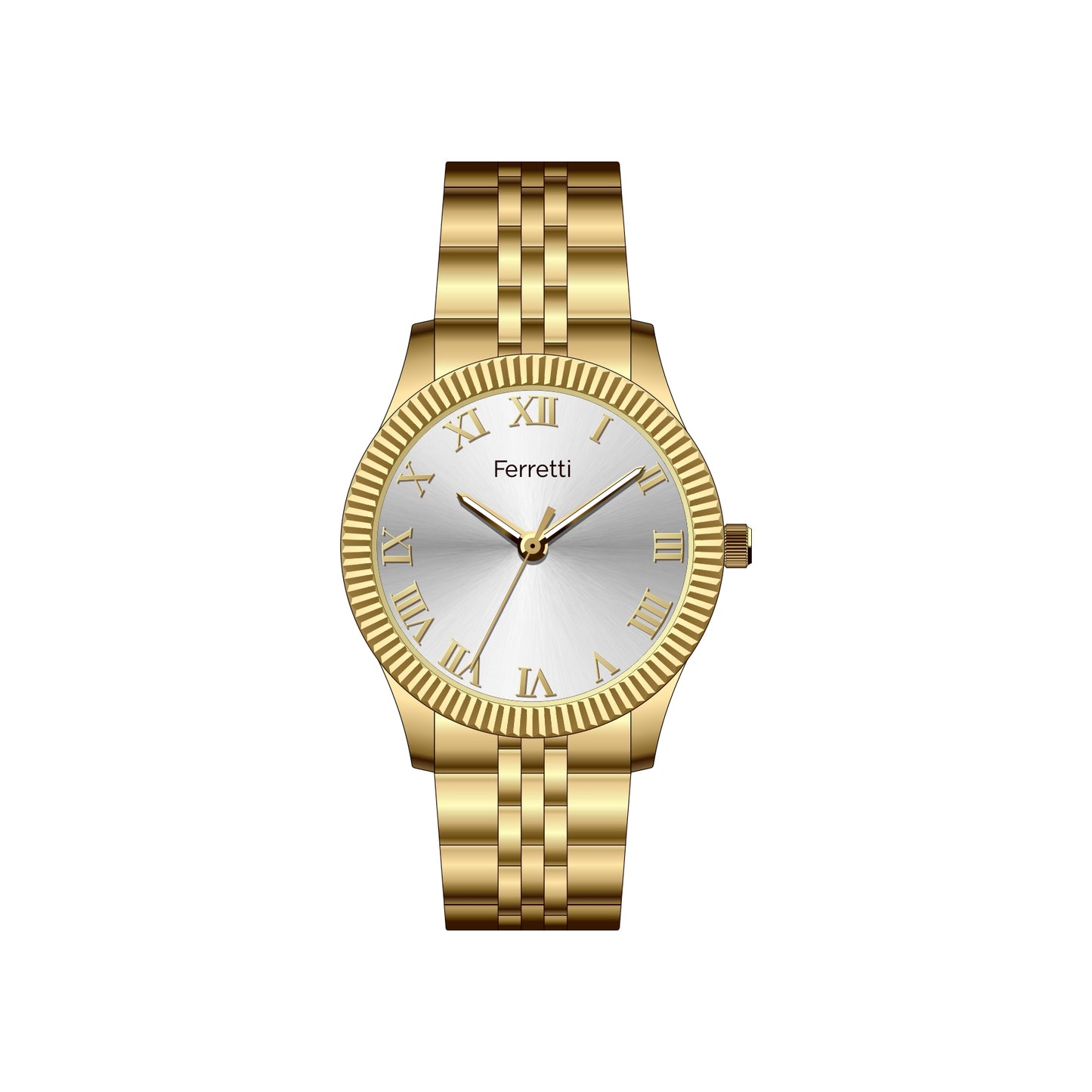 Minimalist Stainless Steel Womens Watch FT20101