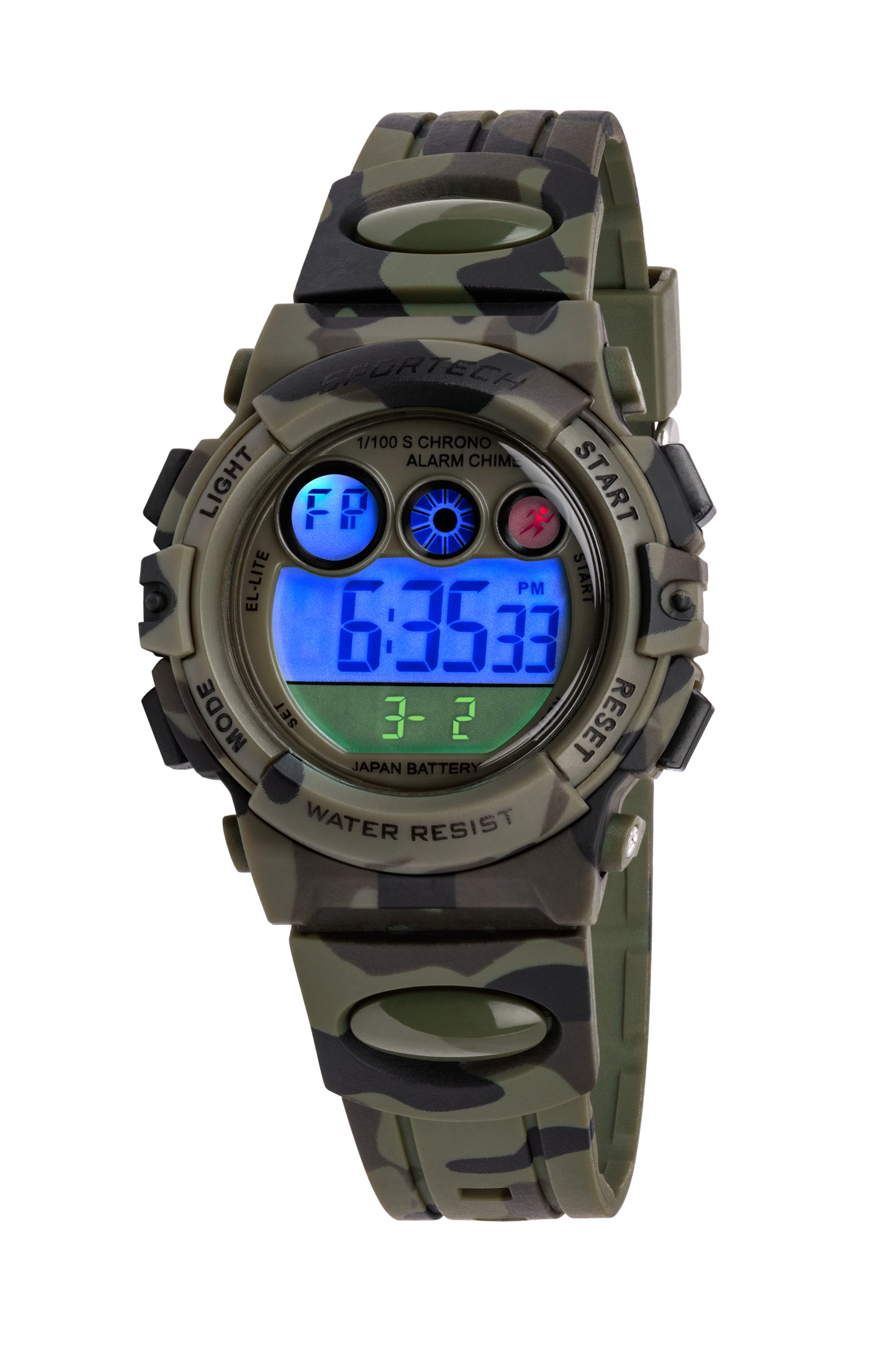 Sportech Outdoor Military Watch for Boys SP16401