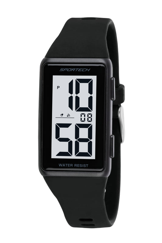 Sporteh Unisex and Rectangular Case Fitness Watch SP16701