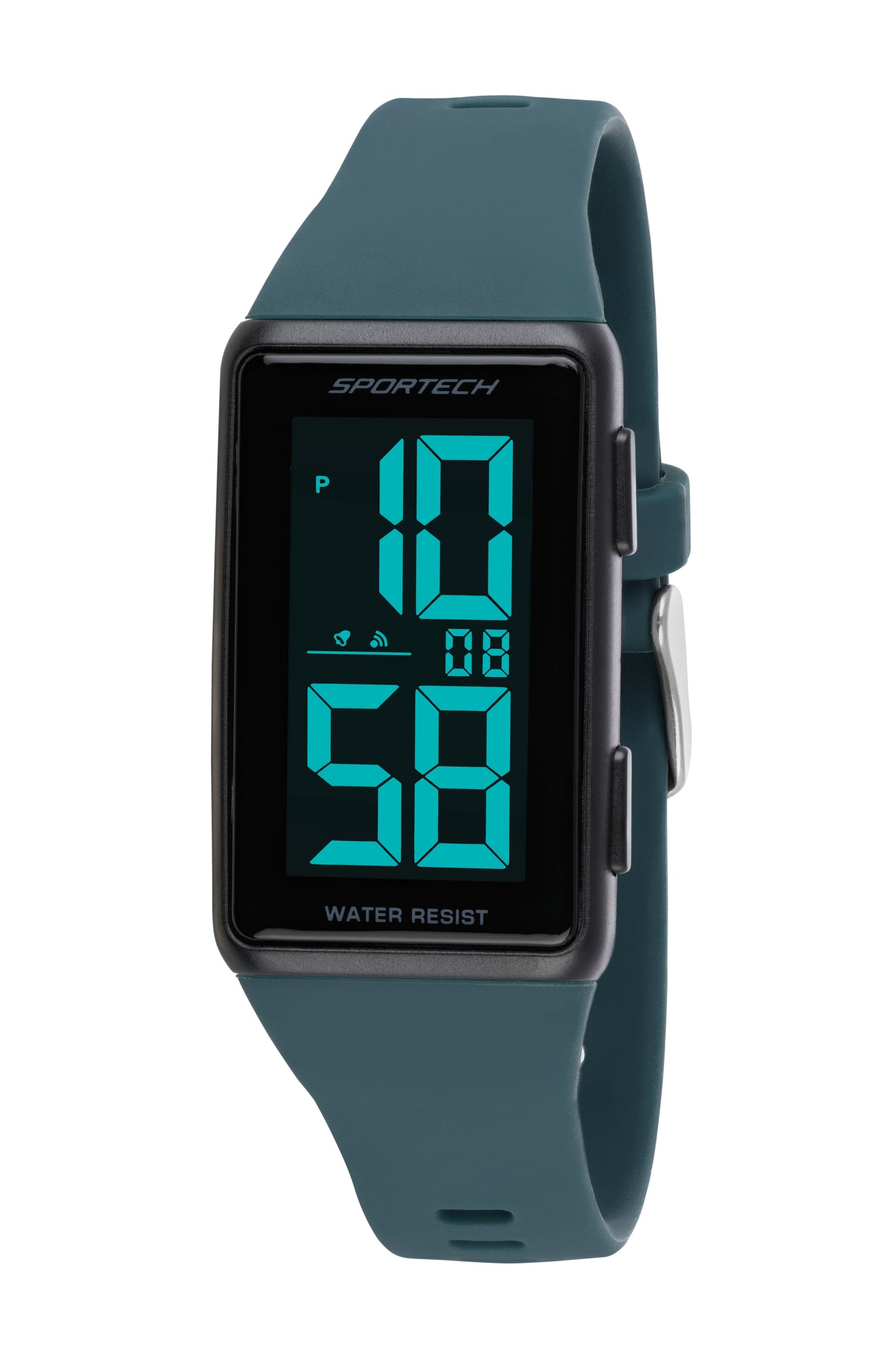 Sporteh Unisex and Rectangular Case Fitness Watch SP16702