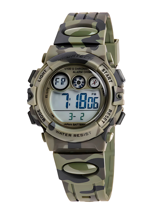 Sportech Outdoor Military Watch for Boys SP16401