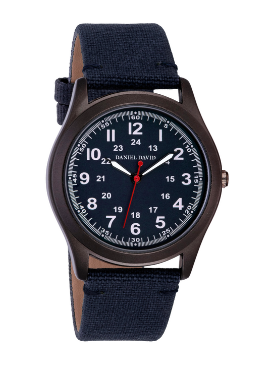 Montre Analogique 24/24H Homme | Daniel David DD19302