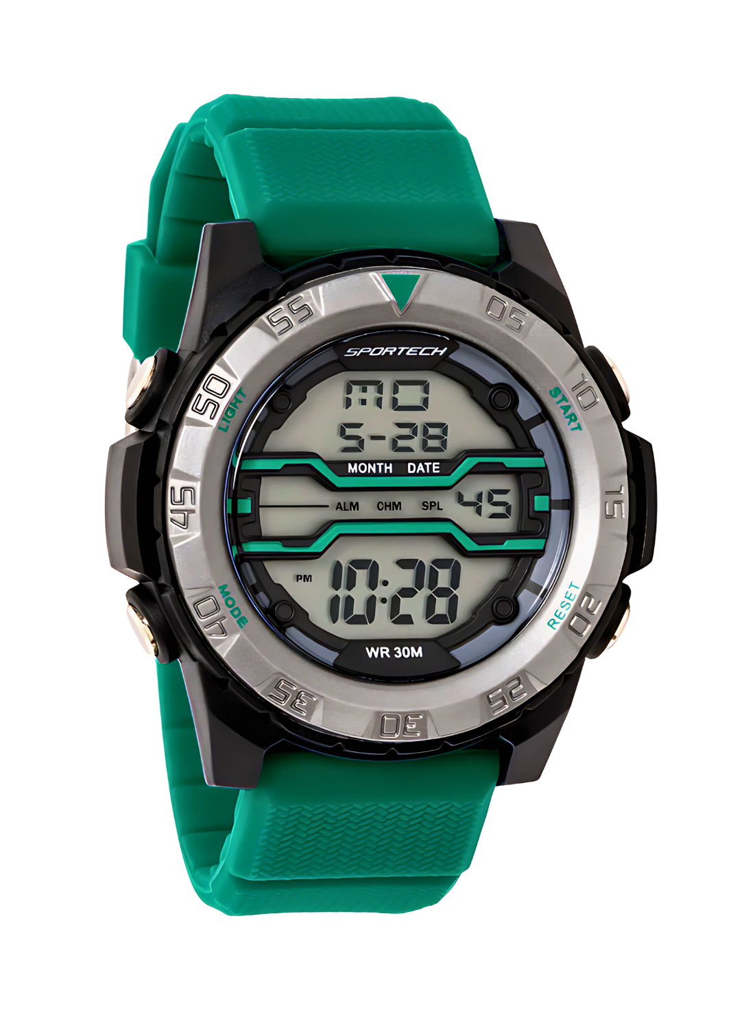 Digital Watch Green Outdoor Sports | Sportech SP12602