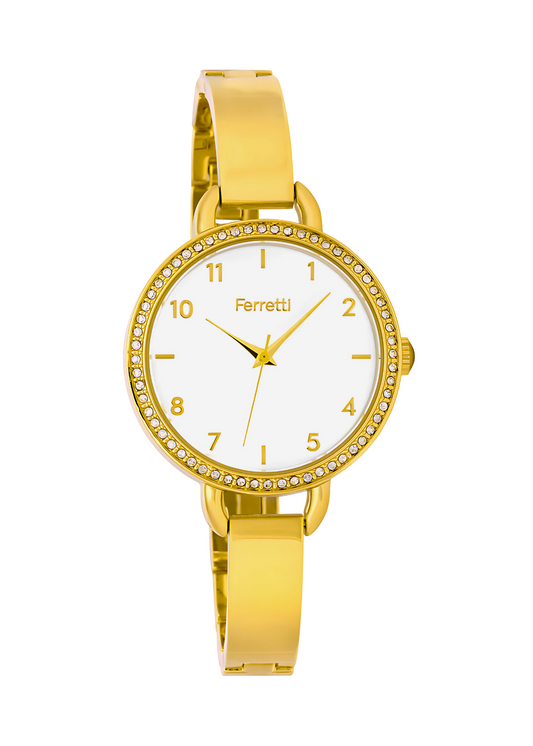 Montre Analogique Femme Avec Bracelet Fin en Métal | Ferretti FT17202