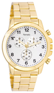 Classy Analog Watch Chronograph Design | Ferretti FT16802