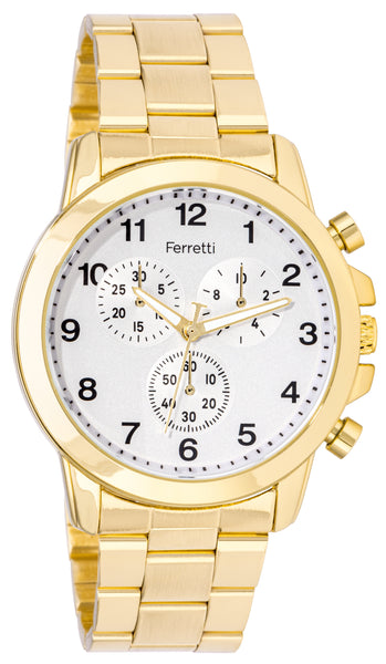 Classy Analog Watch Chronograph Design | Ferretti FT16802