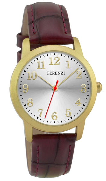 Feminine Analog Watch Easy Reader | Ferenzi FZ19115