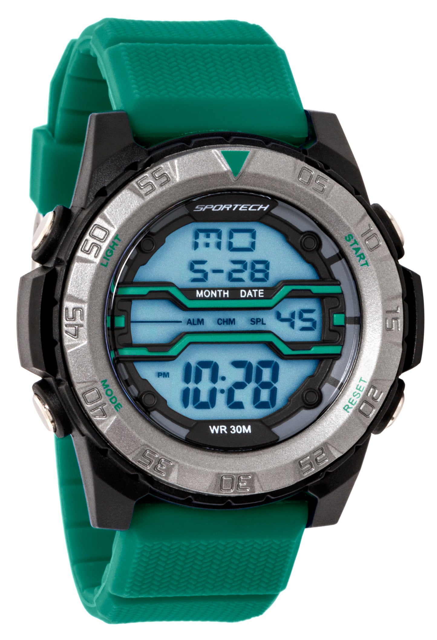 Digital Watch Green Outdoor Sports | Sportech SP12602